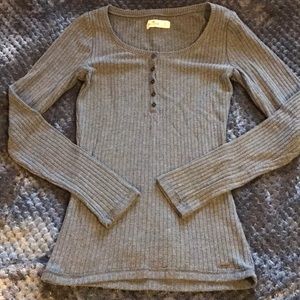 Hollister Long Sleeve Henley